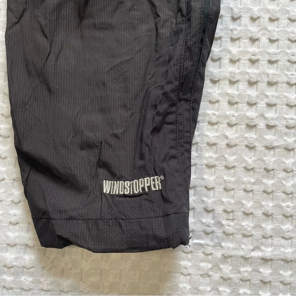 Roadrunner Sports Windstopper Wind Rain Pants Medium Men’s Black Nylon‎ - Picture 3 of 7